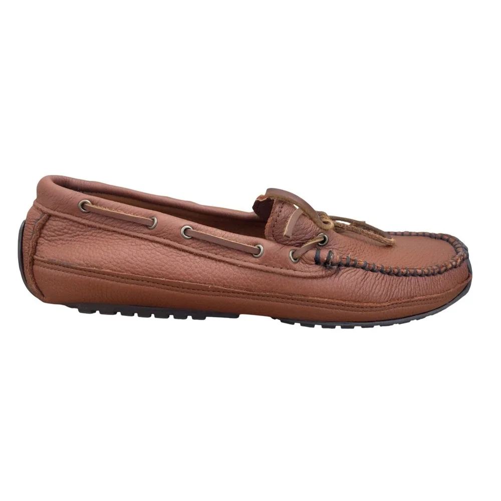 Minnetonka‎ Men's Moosehide Weekender Moccasin Loafer SZ: 15